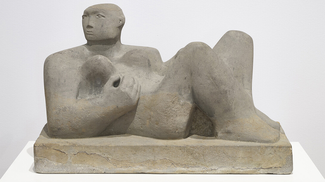 Henry Moore, Reclining woman (detail), 1930. Courtesy of the National Gallery of Canada