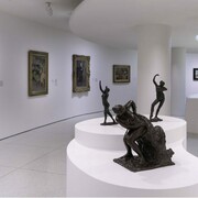 Thannhauser Collection, exhibition view. Courtesy of Guggenheim Museum