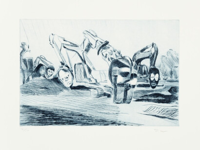 Barthélémy Toguo & Duncan Wylie. Courtesy of Hangar Art Center