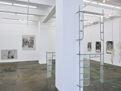 Unfurled, 2023, installation view. Courtesy of Thomas Erben, NYC