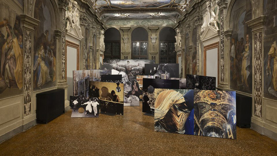 Helter skelter: Arthur Jafa and Richard Prince, exhibition view. Courtesy of Fondazione Prada