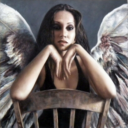 Hamish Blakely, Nothing But Time, Original Oil, 66 cm x 66 cm