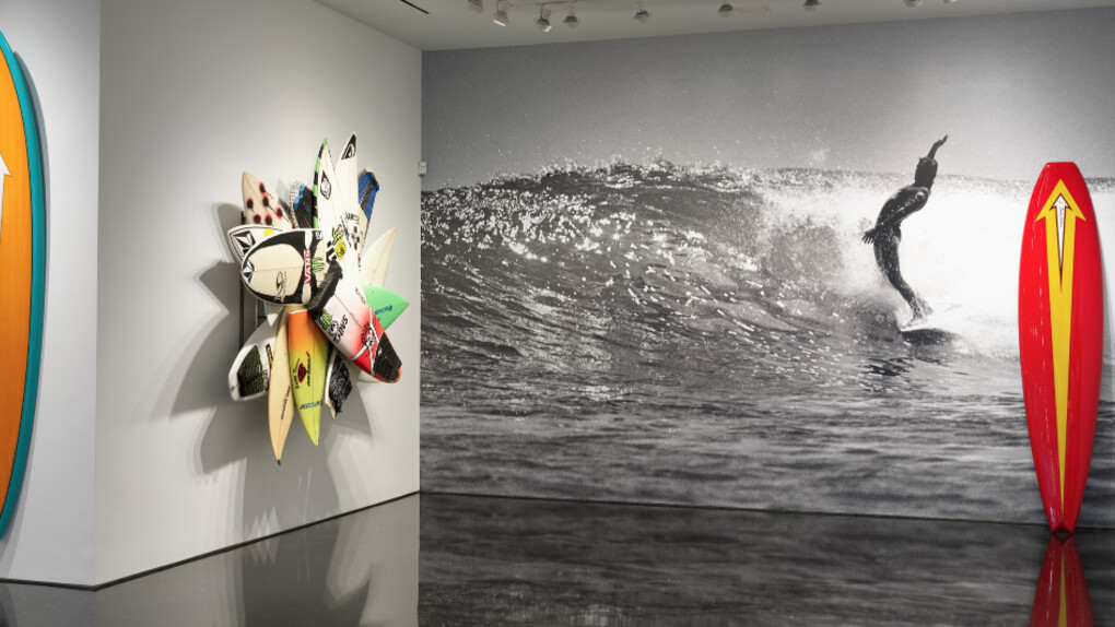 A Lifetime in Surf. Courtesy of Gagosian