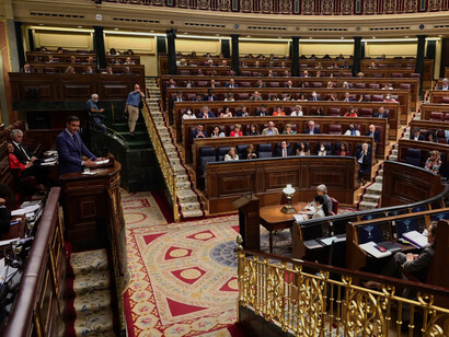 Salón de plenos del Congreso de los Diputados, España