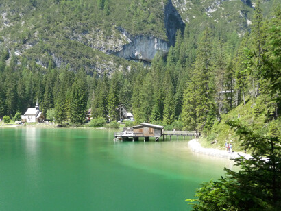 Lago di Braies. Foto di  Simonetta Sandri