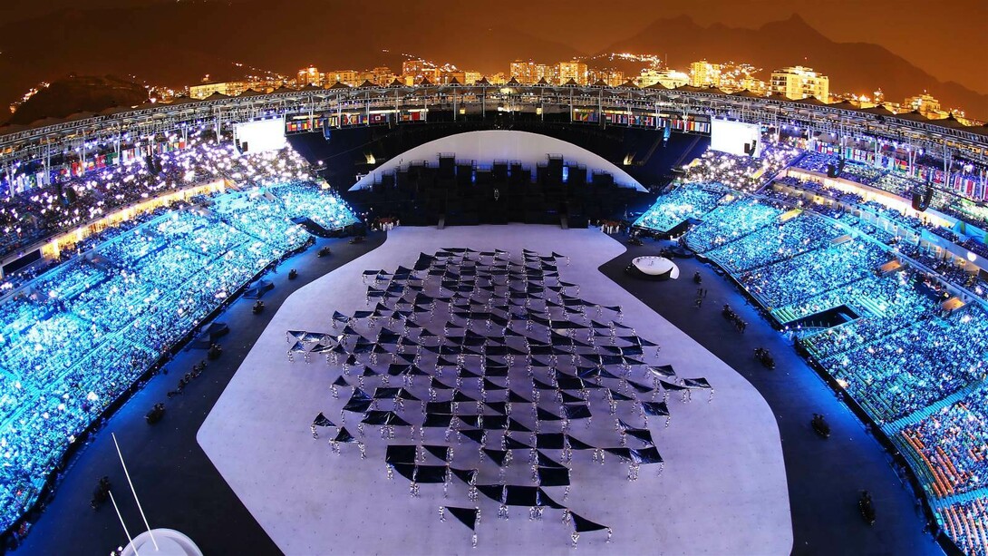 Cerimônia de abertura das Olimpíadas