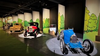 Mulhouse Exposición Conduciendo con Tintín, de abril a noviembre 2025. Museo del Automóvil - Colección Schlumpf, Mulhouse, Francia