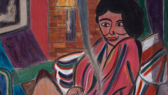 TAL R, "Smoking Walnut", 2013 Photo: Anders Sune Berg. Courtesy Contemporary Fine Arts, Berlin (detail of)
