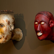 Mayur Kailash Gupta, What form retains, exhibition view. Courtesy of Latitude 28 Gallery