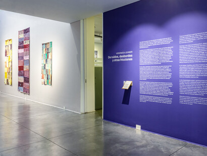 Verónica Lehner, De ruidos, desbordes y otras fricciones, exhibition view. Courtesy of La Cometa Gallery
