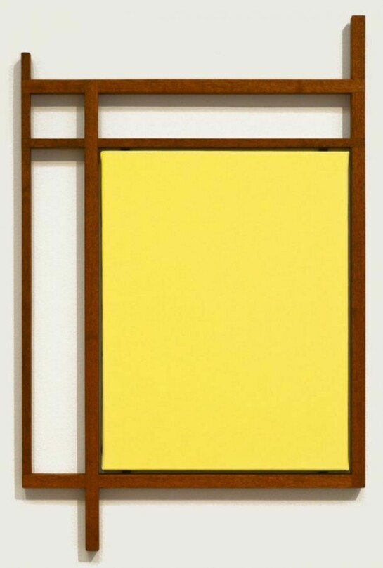 Paul P. Untitled, 2013, Oil on Canvas with Mahogany Artists Frame, 59 x 38 x 2 cm, (23 ¼" x 14 ½" x ¾"), Unique
