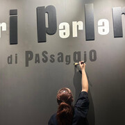Muri parlanti. Tracce di passaggio, vista della mostra. Per gentile concessione di Palazzo dei Priori