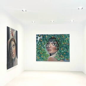 Tania Marmolejo, Under the Influence, exhibition view. Courtesy of the artist and Villazan Gallery