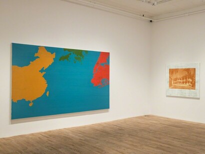 David Diao, Exhibition view. Courtesy of Postmasters Gallery