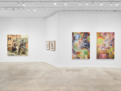 Various artists, Ever so present II, between home and elsewhere, exhibition view. Courtesy of Gagosian Gallery