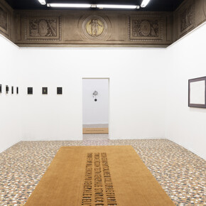 Fabio Mauri, L’esperimento del tempo, exhibition view. Courtesy of Galleria Michela Rizzo