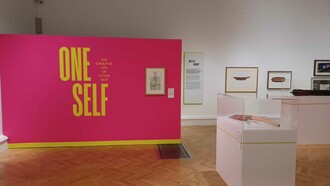 Exhibition view: One Self: The Creative Life of Colin Self, at Norwich Castle Museum and Art Gallery, Norwich, UK. © Colin Self. All rights reserved DACS 2025
