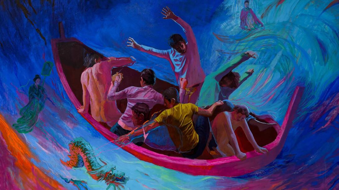 Yongqi Tang, Strange tale: Shipwreck (detail), 2025. Courtesy of Make Room