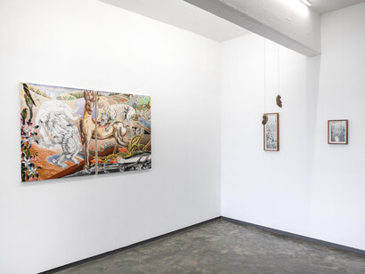 Ángela Ferrari, Necesité personas, exhibition view. Courtesy of Saenger Galería