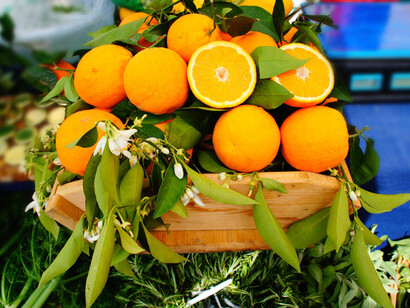 Delicious Moroccan oranges