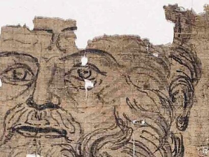 Il Papiro di Artemidoro, dettaglio