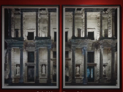 Efeso, mostra fotografica "Chronostasis" di Axel Hütte, Fondazione Bisazza, Vicenza