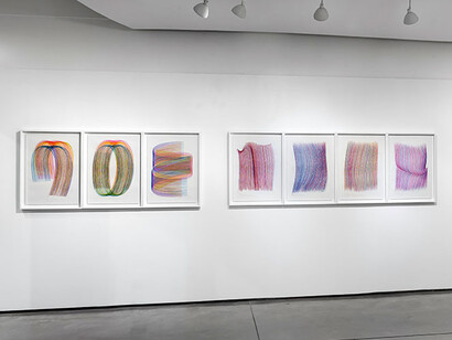 David Sisso, Ludi, exhibition view. Courtesy of Otto Gallery