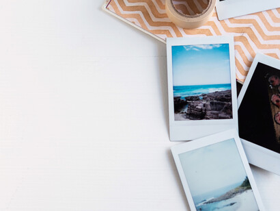 Fotos instantáneas como recuerdos de una vida