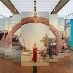 Various artists, In dialogue with Benin. Art, colonialism and restitution, exhibition view. Courtesy of Museum Rietberg