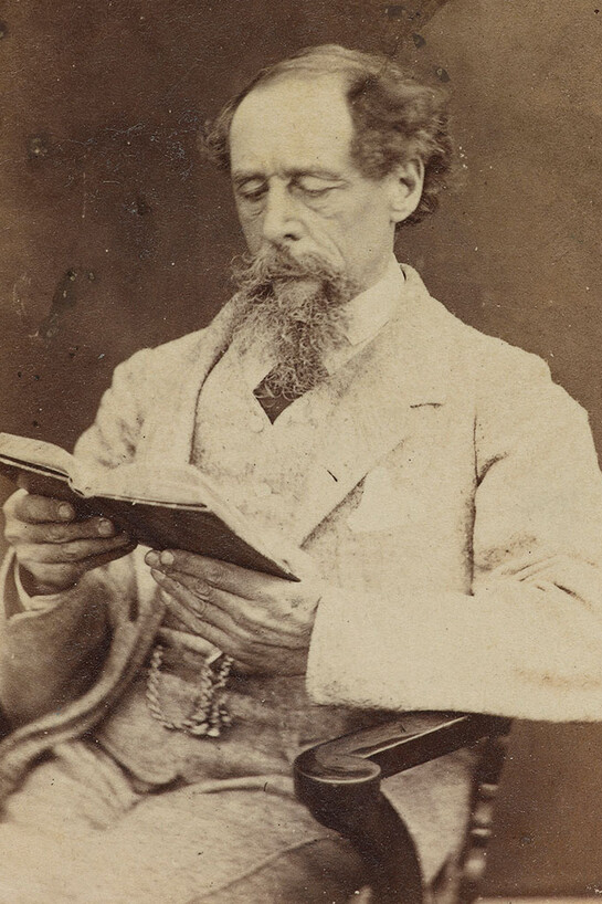 Charles Dickens and the Spirit of Christmas. Courtesy of Morgan Museum