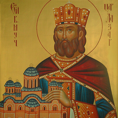 Prince Lazar’s body was found undecayed and has been preserved in Ravanica Monastery