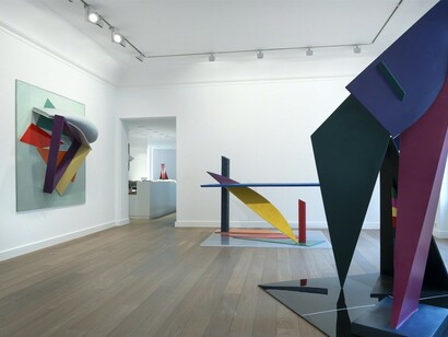 Dans la couleur, exhibition view. Courtesy of Galerie Lelong