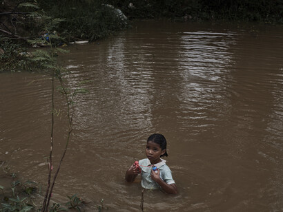 Poulomi Basu. 'Collecting Water'