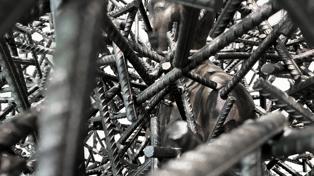 Li Hongbo. Empathizing, installation view. Courtesy of Eli Klein Gallery
