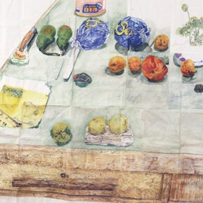 Tables and pills and things. Courtesy of Pierogi 