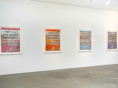 Various artists, Made in Britain, exhibition view. Courtesy of David Benrimon Fine Art