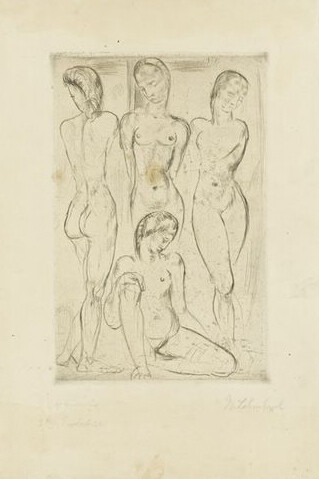 Wilhelm Lehmbruck. Courtesy of Staatsgalerie Stuttgart