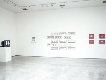 Allan Sekula. Early Works, exhibition view. Courtesy of Christopher Grimes Gallery