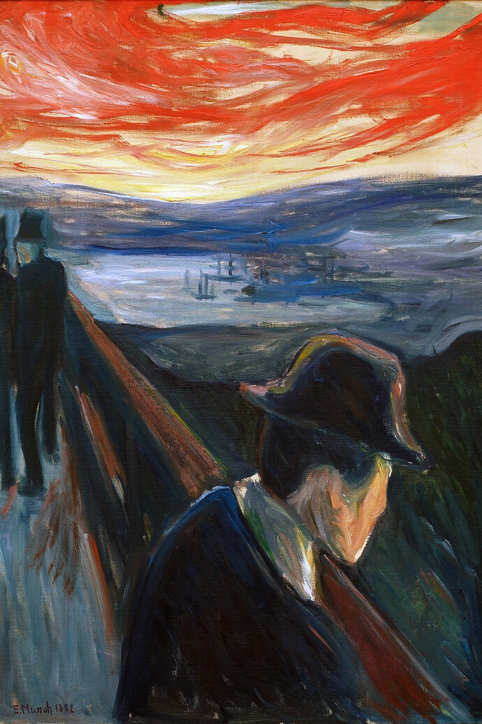 Edvard Munch. Courtesy of SFMOMA