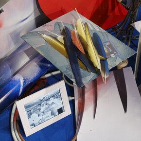 Camille Henrot, The Pale Fox (détail), 2014. Photo : Andy Keate