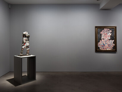 Abstract or not, Installation view at Olivier Malingue, May 2019
Courtesy of Olivier Malingue Ltd
Photo: Plastiques Photography