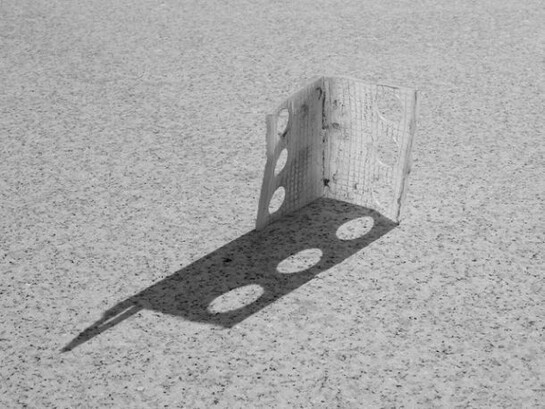 Barney Kulok, Untitled (Corner) 2012, gelatin silver print, 20 x 27 1/2 inches, 21 x 28 1/2 inches, framed