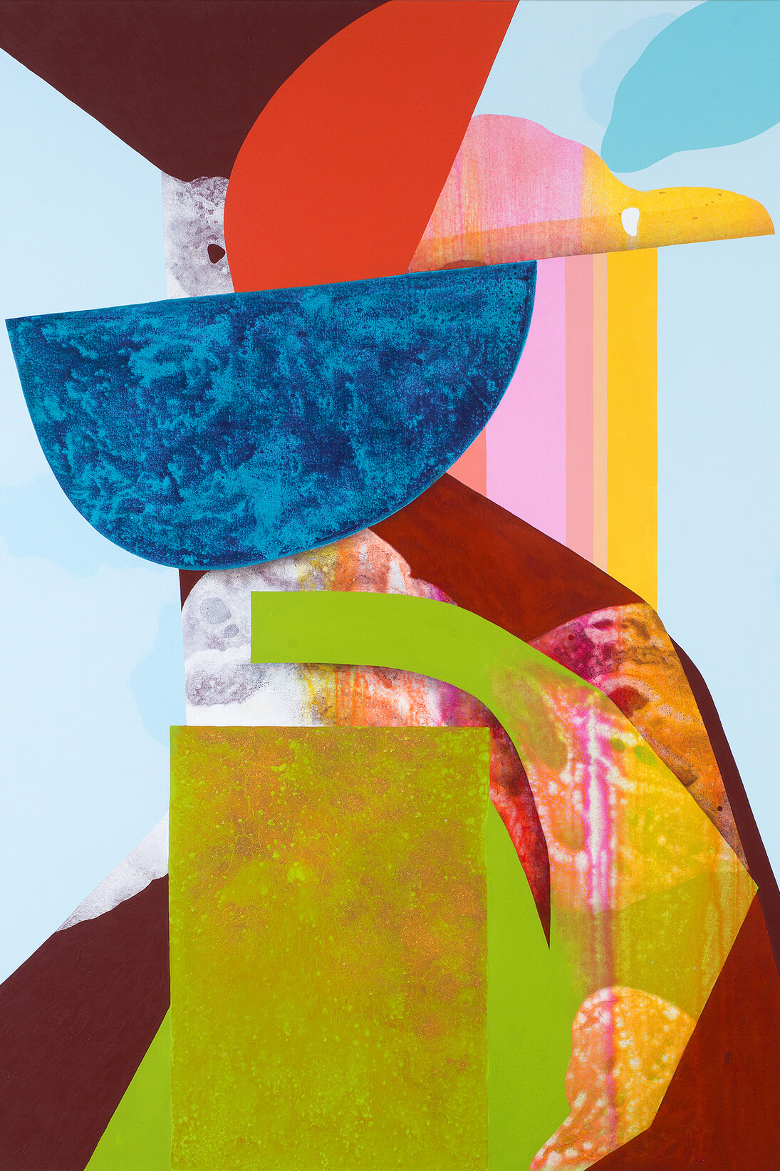 Carrie Moyer Four Dreams in an Open Room 2013. Courtesy of the artist and CANADA LLC