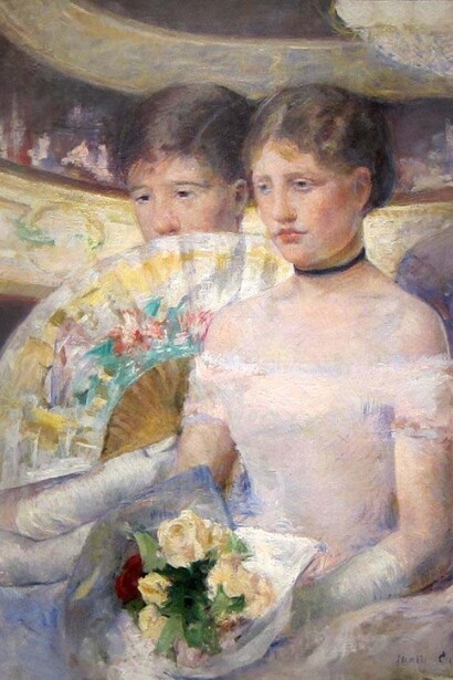 Mary Cassatt, In the loge