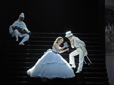 Una scena del "Cavaliere della Rosa"