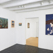 Various artist, spaced out, exhibition view. Courtesy of smoke the moon