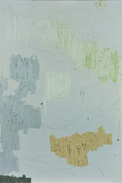 Humberto Poblete-Bustamante, Garden Painting 181 2014, oil on canvas, 31 1/2 x 23 5/8 in, 80 x 60 cm
