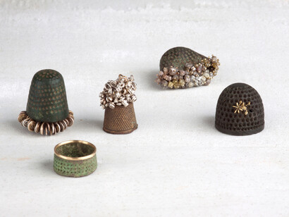 Romilly Saumarez Smith. Five thimbles. 2013