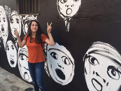 Mural by artist Jean Mark Nahas  