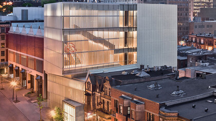 The Michal and Renata Hornstein Pavilion for Peace. The Montreal Museum of Fine Arts. Photo © Marc Cramer